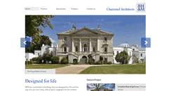 Desktop Screenshot of bhmarchitects.com