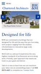 Mobile Screenshot of bhmarchitects.com
